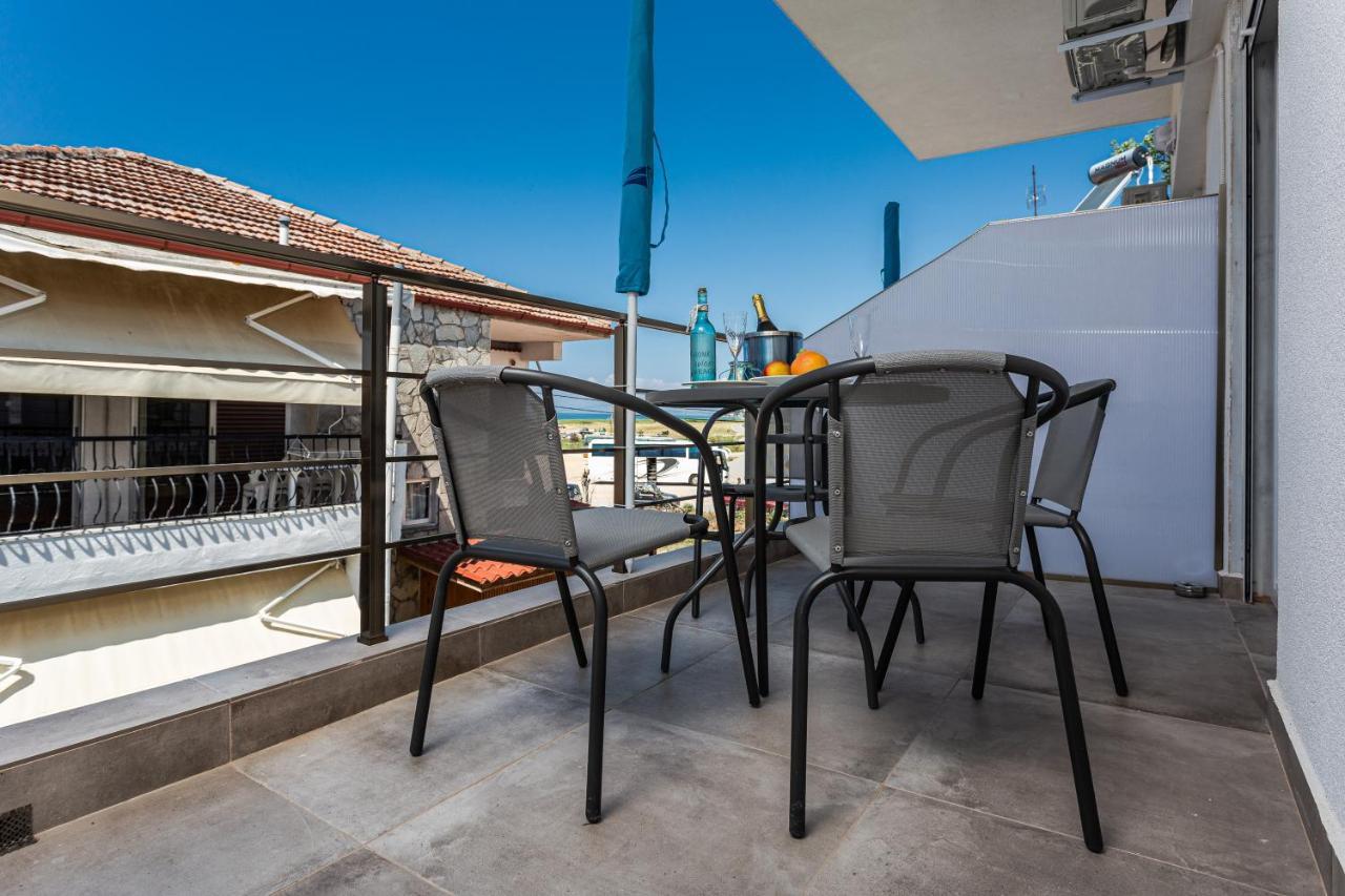 Halkidiki Beach Apartments 2 Nea Kalikratia Vergia Beach Nea Kallikrateia Exteriér fotografie